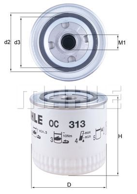 WILMINK GROUP alyvos filtras WG1217123